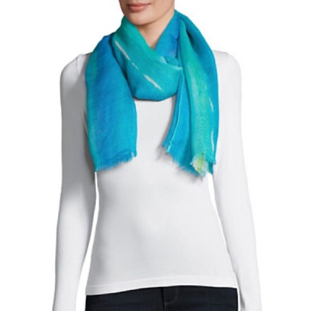 Lauren Ralph Lauren Ombre Wrap-blue-one Size